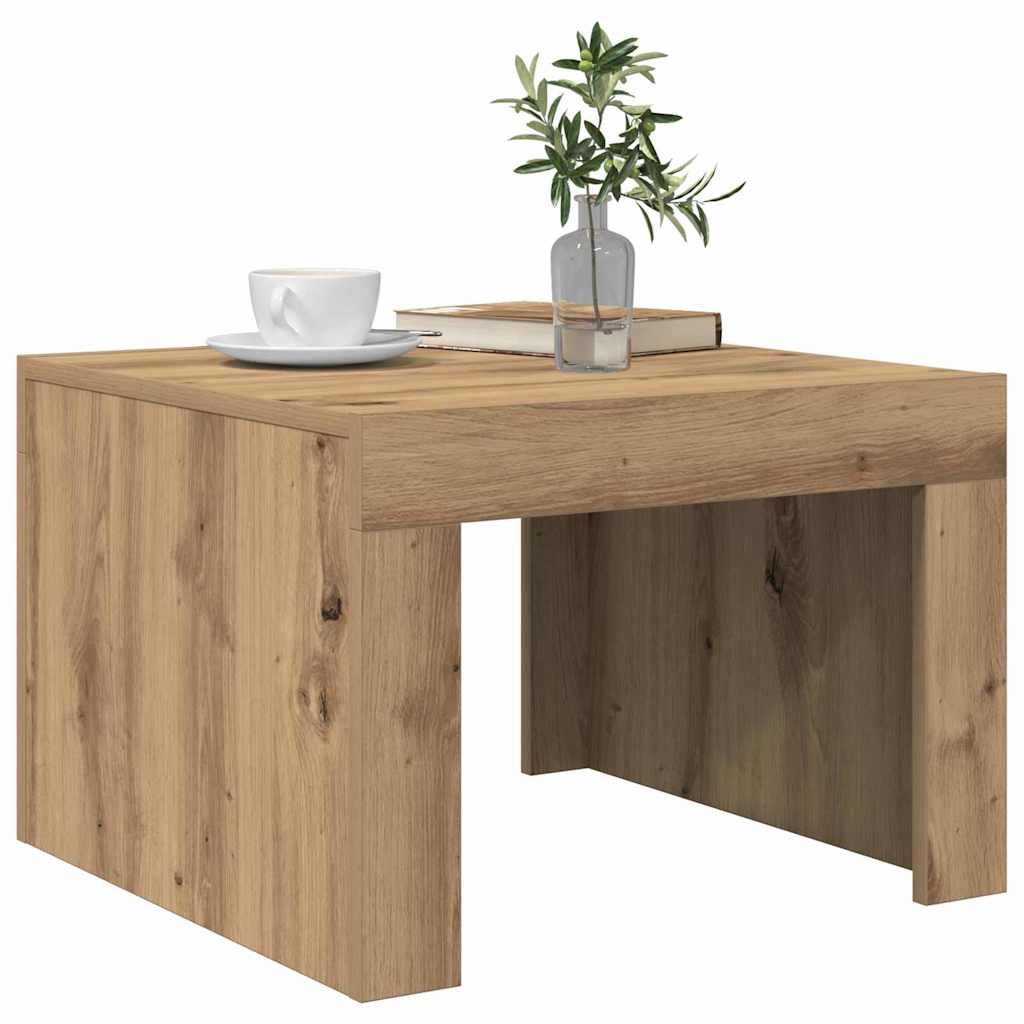 Couchtisch Artisan-Eiche 50 x 50 x 35 cm Holzwerkstoff