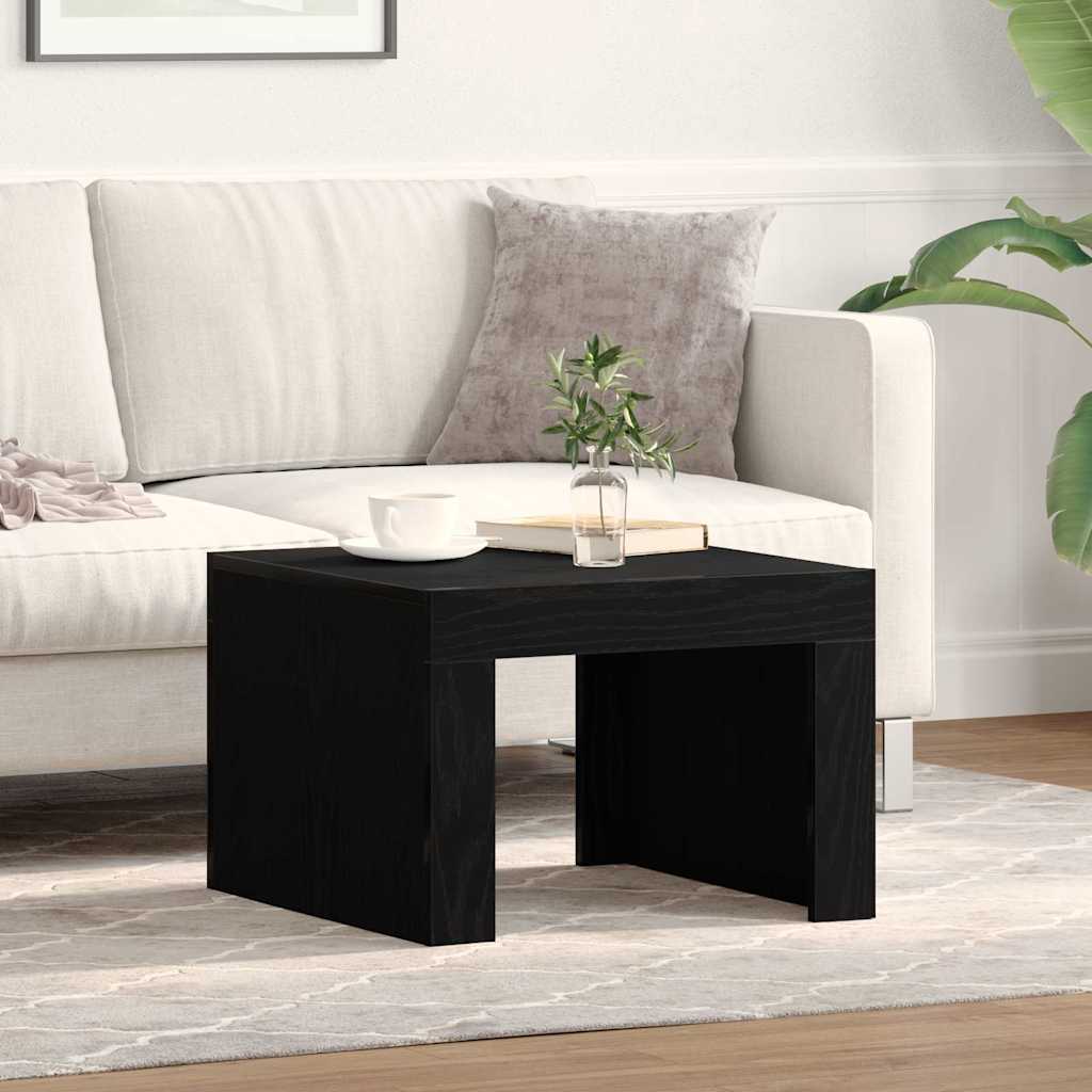 Couchtisch Schwarz Eichen-Optik Holzwerkstoff