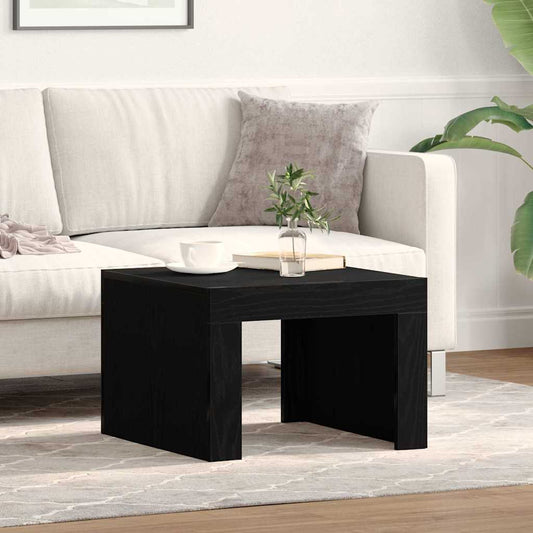 Couchtisch Schwarz Eichen-Optik Holzwerkstoff