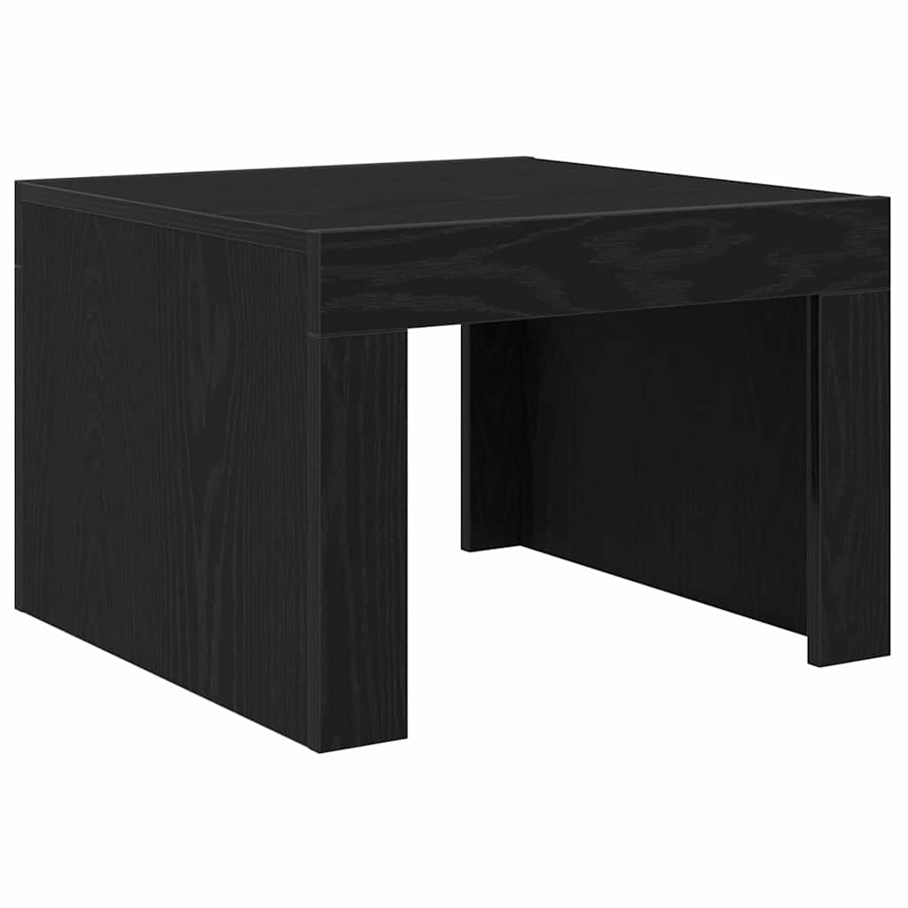 Couchtisch Schwarz Eichen-Optik Holzwerkstoff