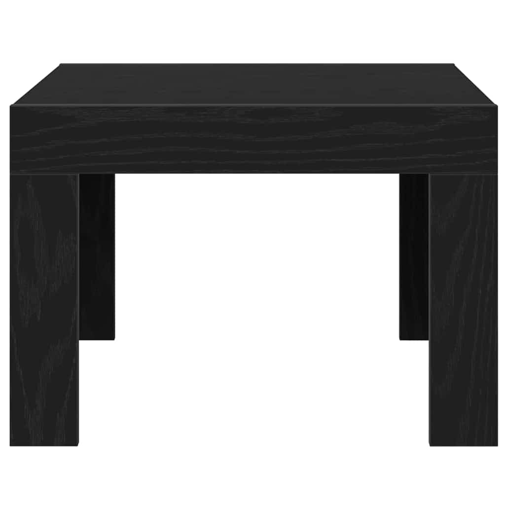 Couchtisch Schwarz Eichen-Optik Holzwerkstoff