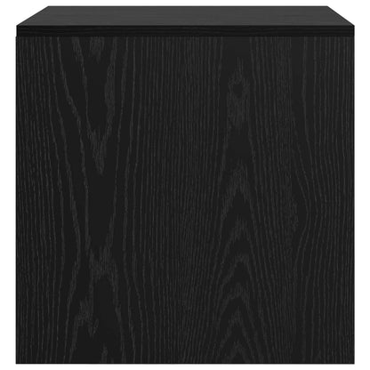 Couchtisch 3 stk. Schwarz Eichen-Optik 45 x 45 x 45 cm