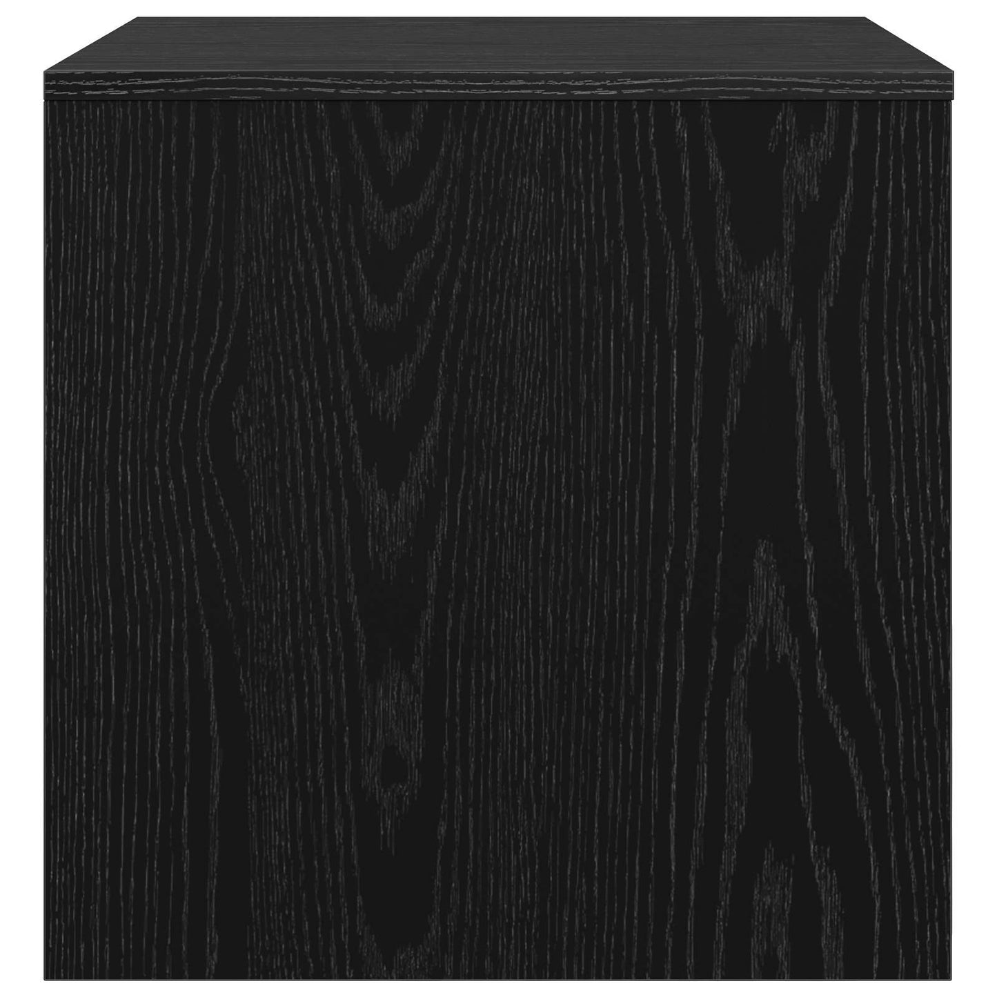 Couchtisch 3 stk. Schwarz Eichen-Optik 45 x 45 x 45 cm