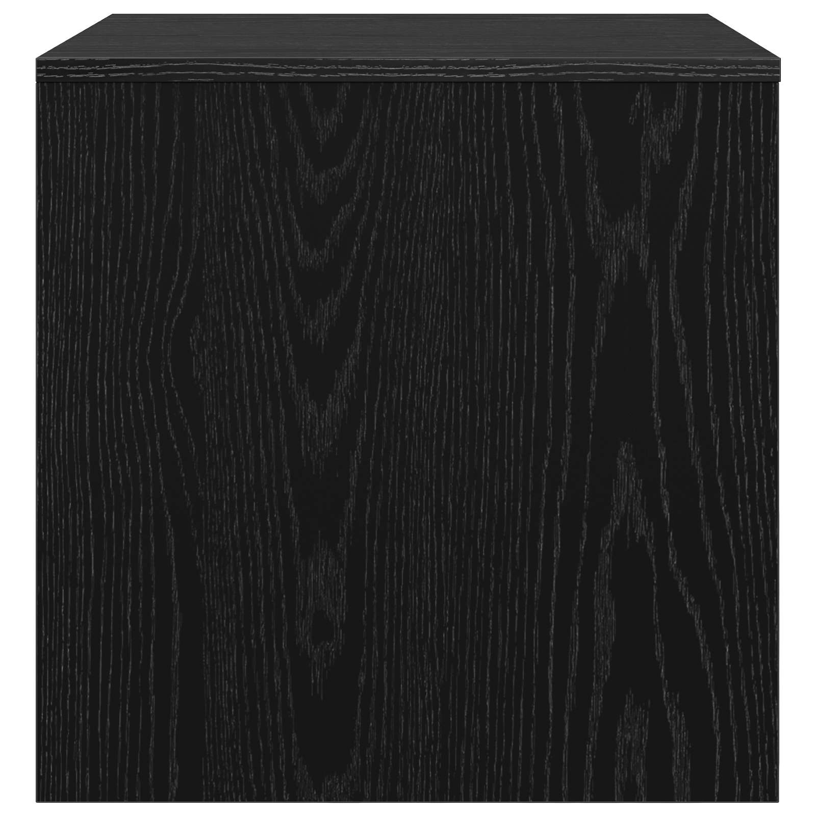Couchtisch 3 stk. Schwarz Eichen-Optik 45 x 45 x 45 cm