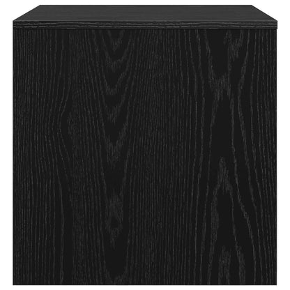 Couchtisch 3 stk. Schwarz Eichen-Optik 45 x 45 x 45 cm
