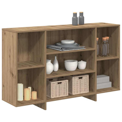 Sideboard Artisan-Eiche 120 x 30 x 75 cm Holzwerkstoff