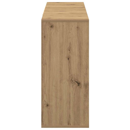 Sideboard Artisan-Eiche 120 x 30 x 75 cm Holzwerkstoff