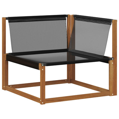 Outdoor-Sofagarnitur 7 stk. Natur und Beige