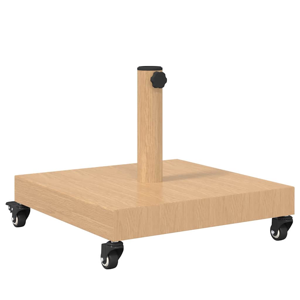 Sonnenschirmständer für den Außenbereich Helles Holz