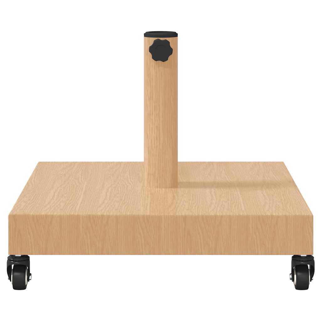 Sonnenschirmständer für den Außenbereich Helles Holz