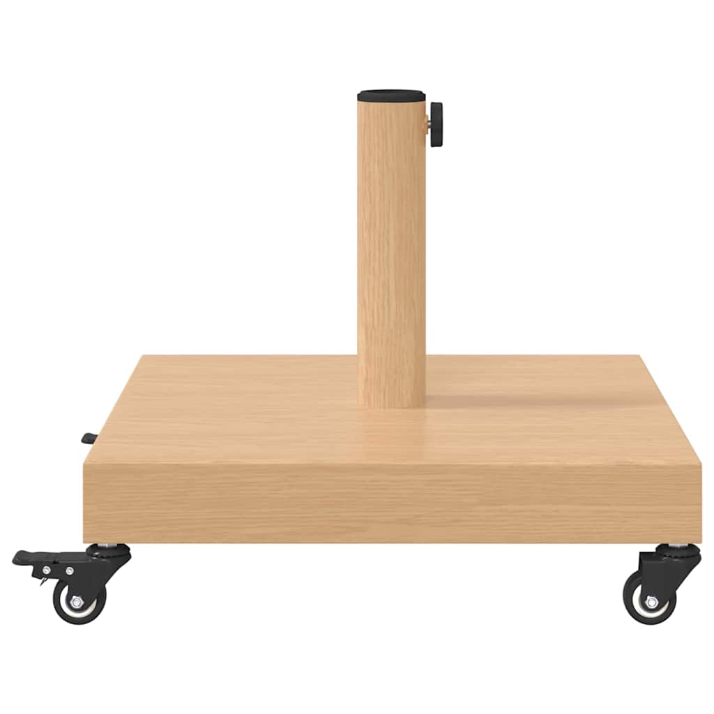 Sonnenschirmständer für den Außenbereich Helles Holz