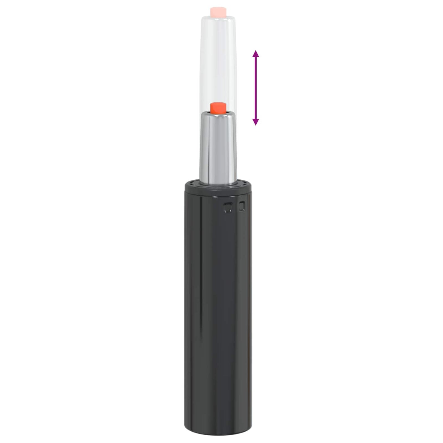 Bürostuhl Gaszylinder Schwarz 239-309 mm Eisen