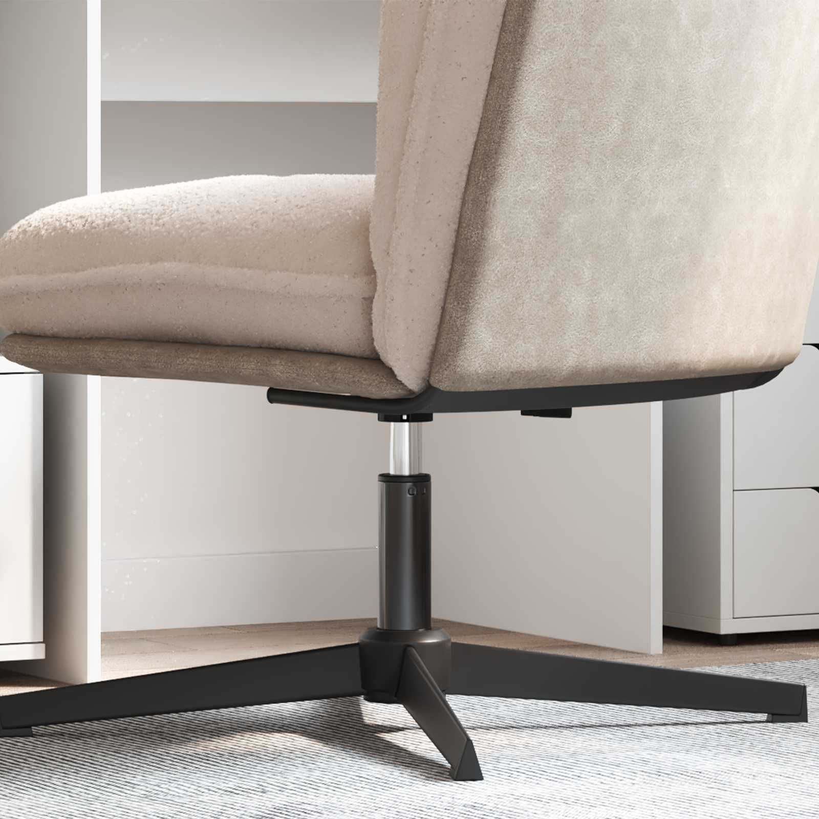 Bürostuhl Gaszylinder Schwarz 9 cm Eisen