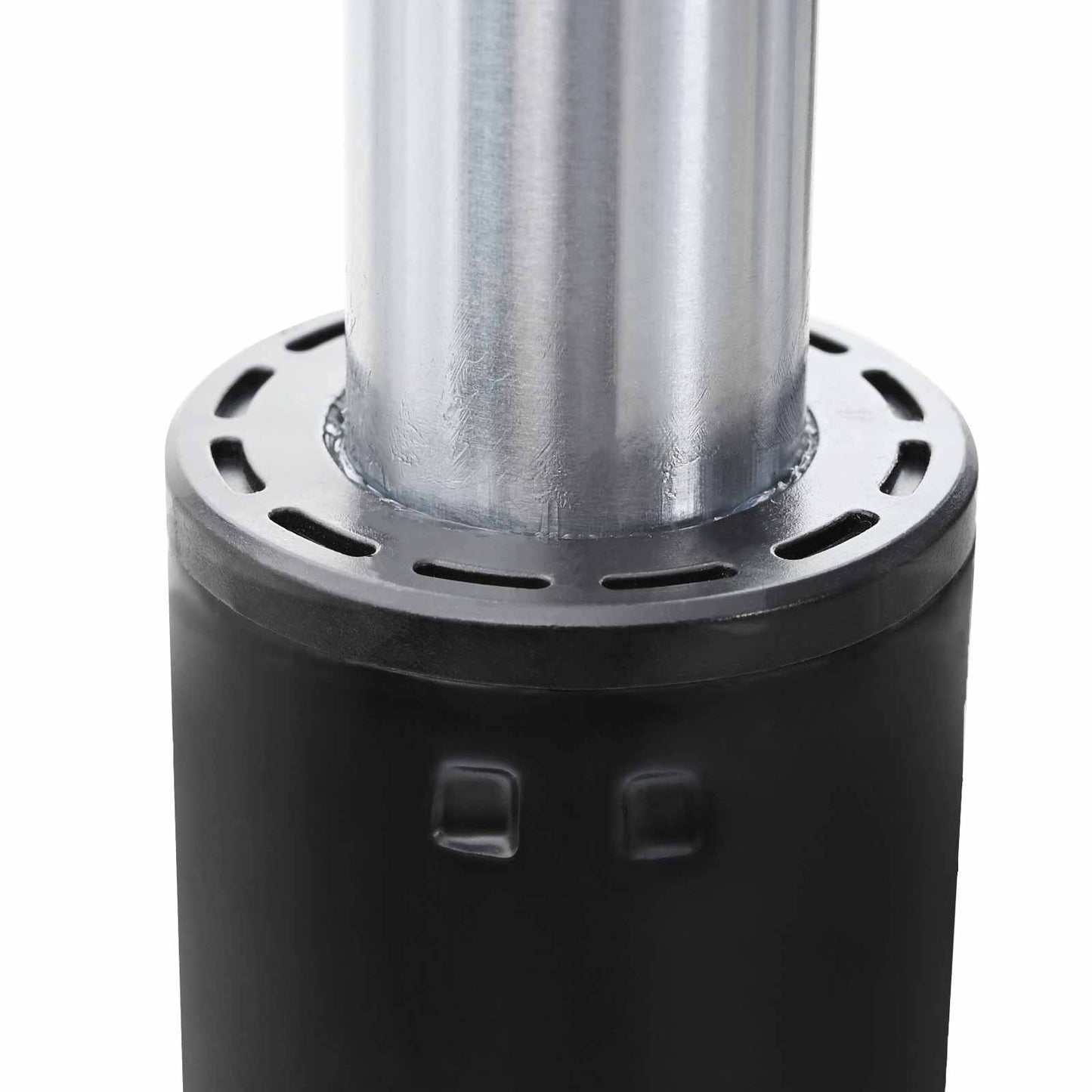 Bürostuhl Gaszylinder Schwarz 14 cm Eisen
