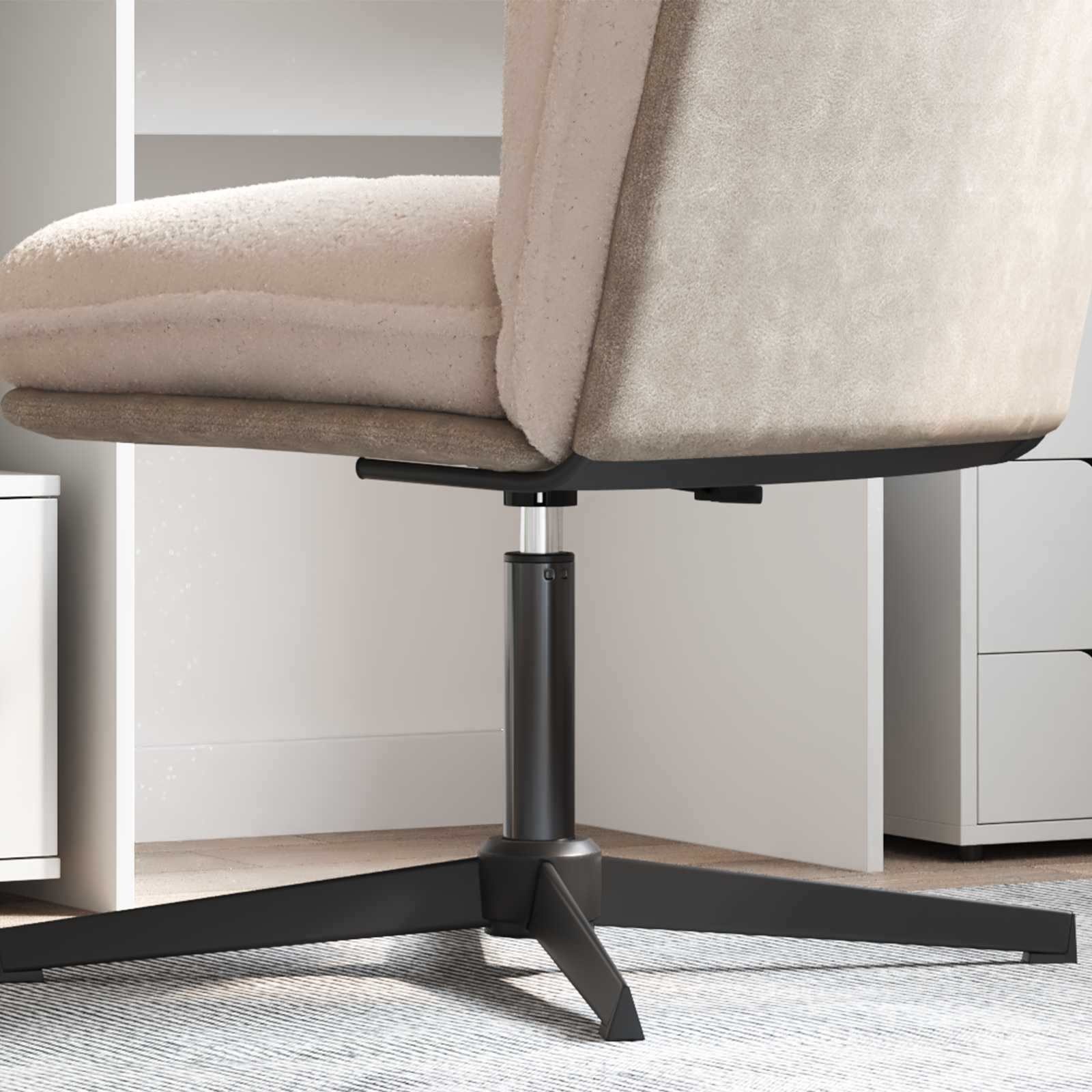 Bürostuhl Gaszylinder Schwarz 14 cm Eisen