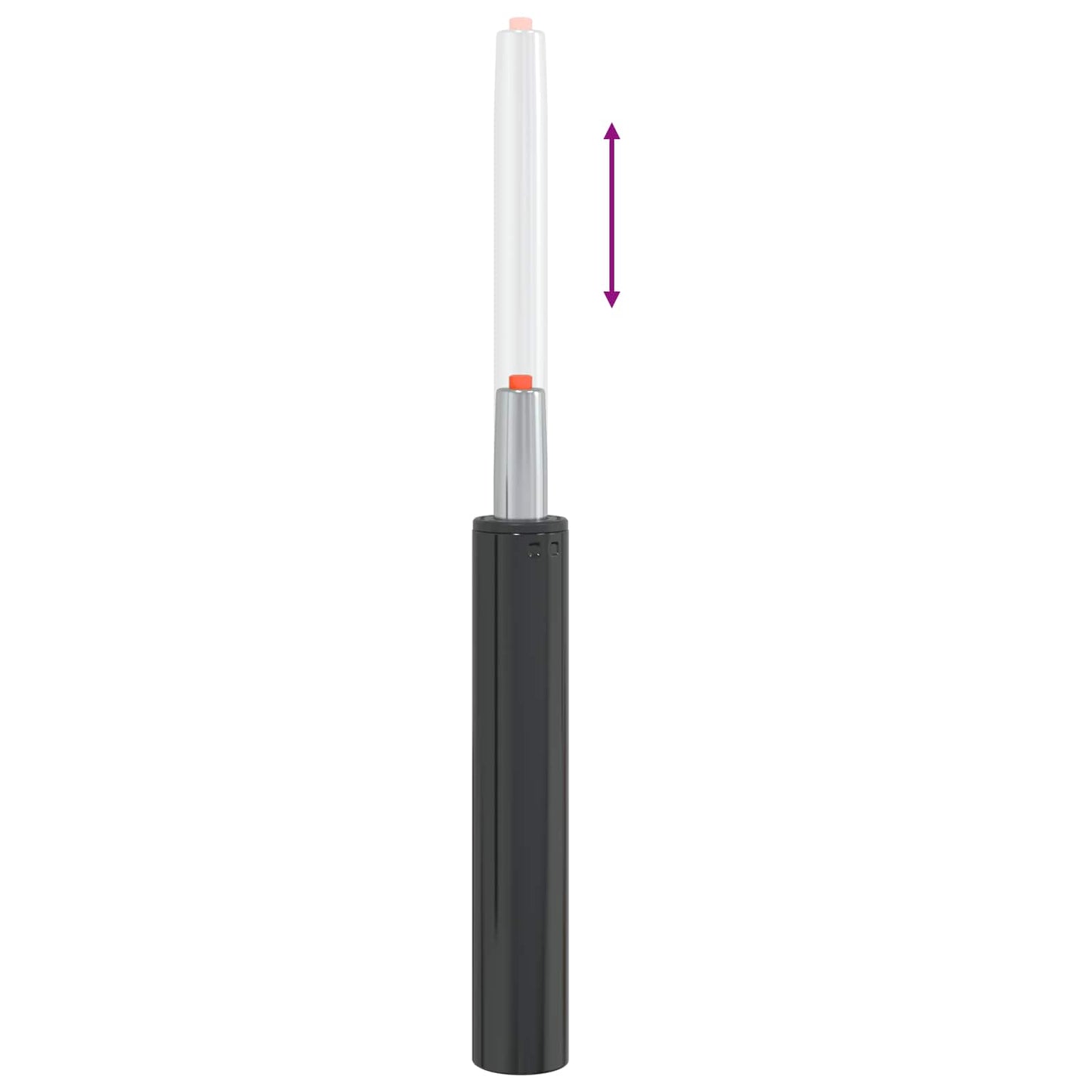 Bürostuhl Gaszylinder Schwarz 18,5 cm Eisen