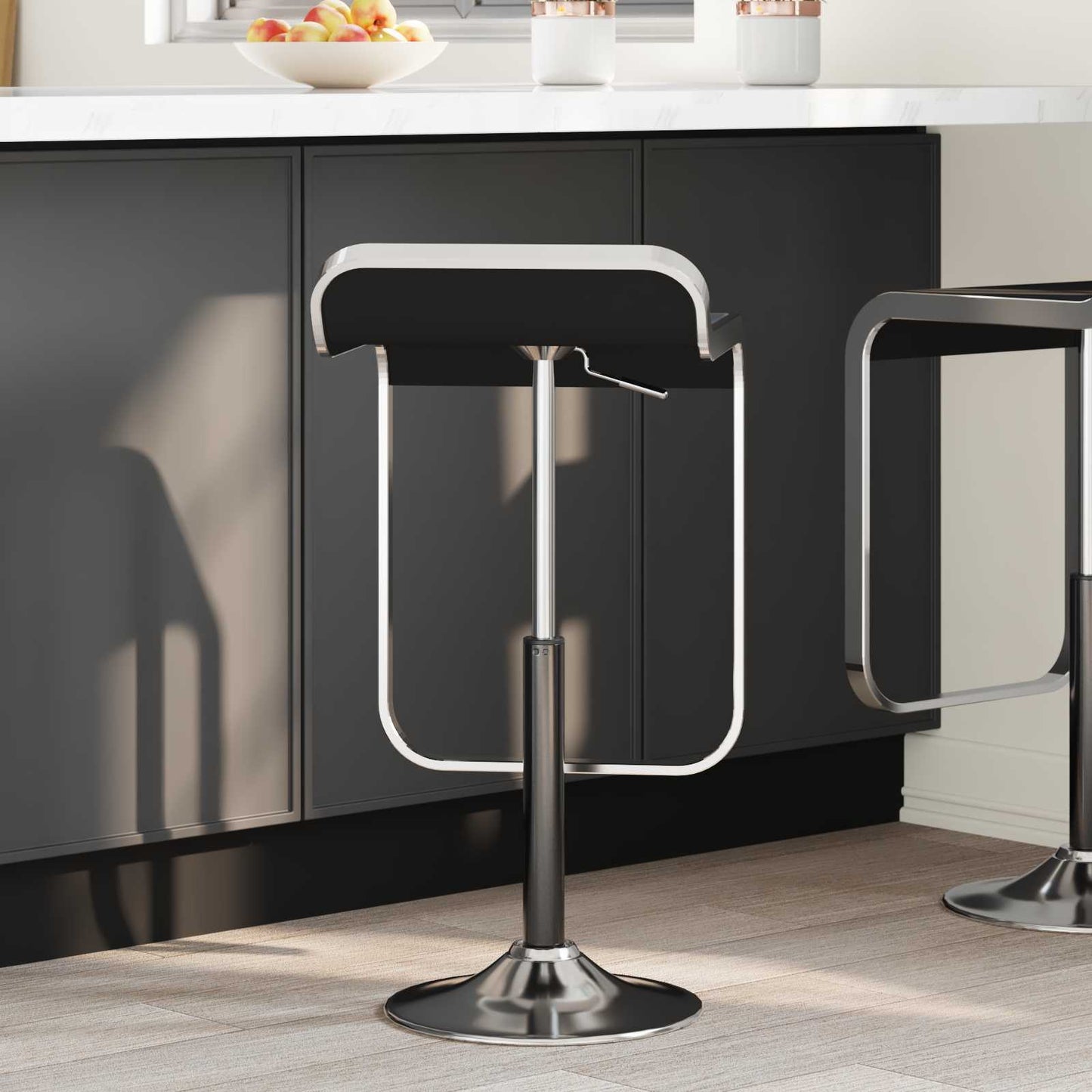 Bürostuhl Gaszylinder Schwarz 21,5 cm Eisen