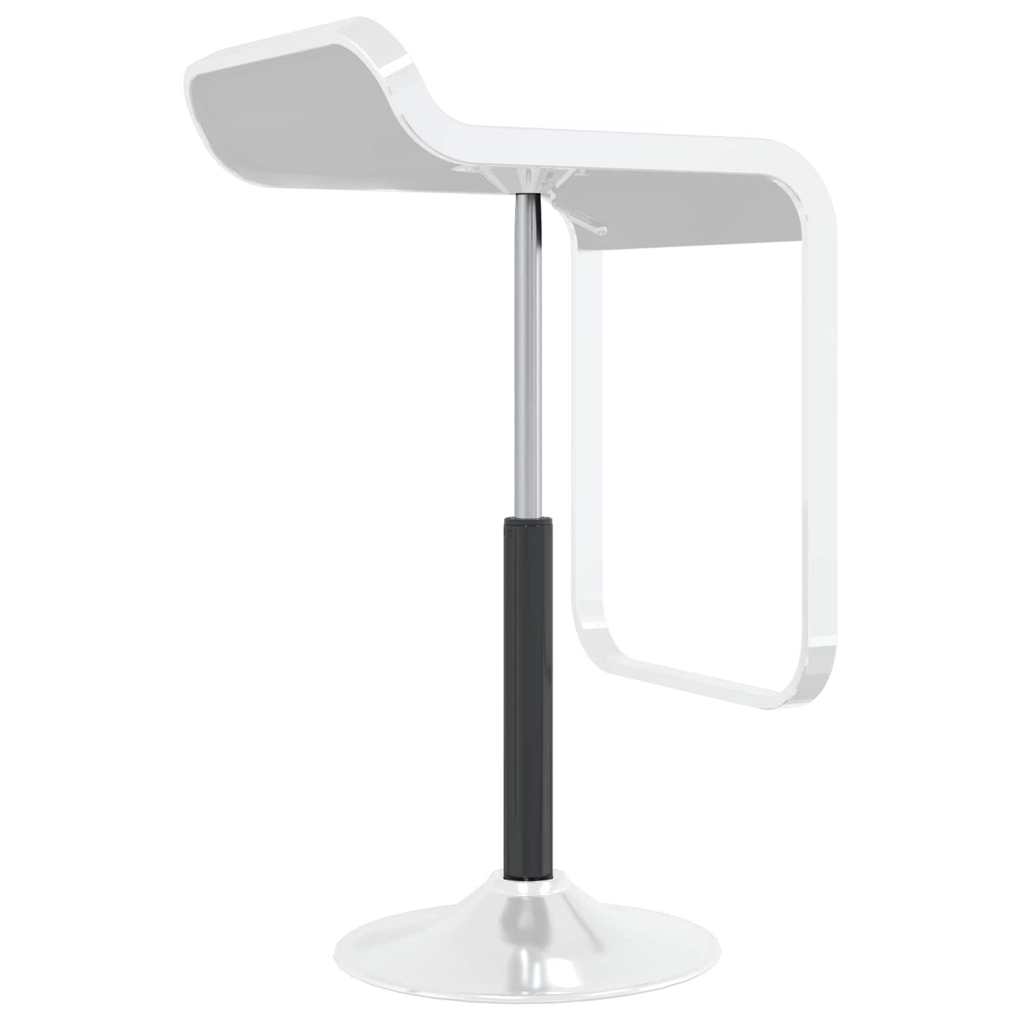 Bürostuhl Gaszylinder Schwarz 21,5 cm Eisen