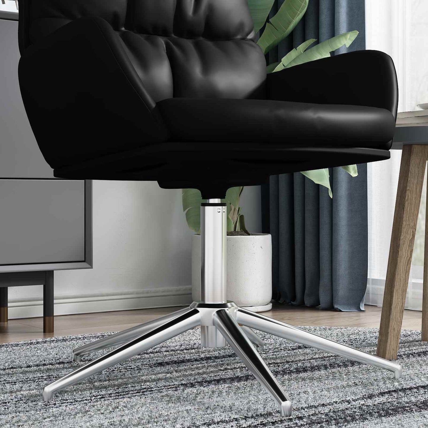 Bürostuhl Gaszylinder Chrom 14 cm Eisen