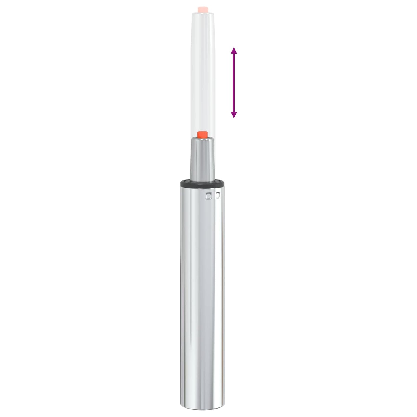 Bürostuhl Gaszylinder Chrom 14 cm Eisen