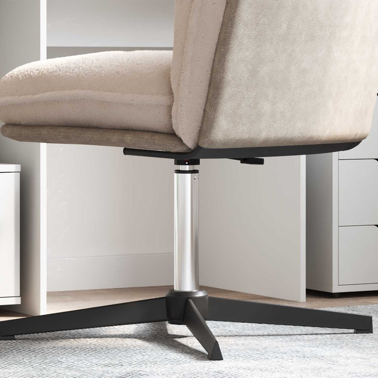Bürostuhl Gaszylinder Chrom 15,5 cm Eisen
