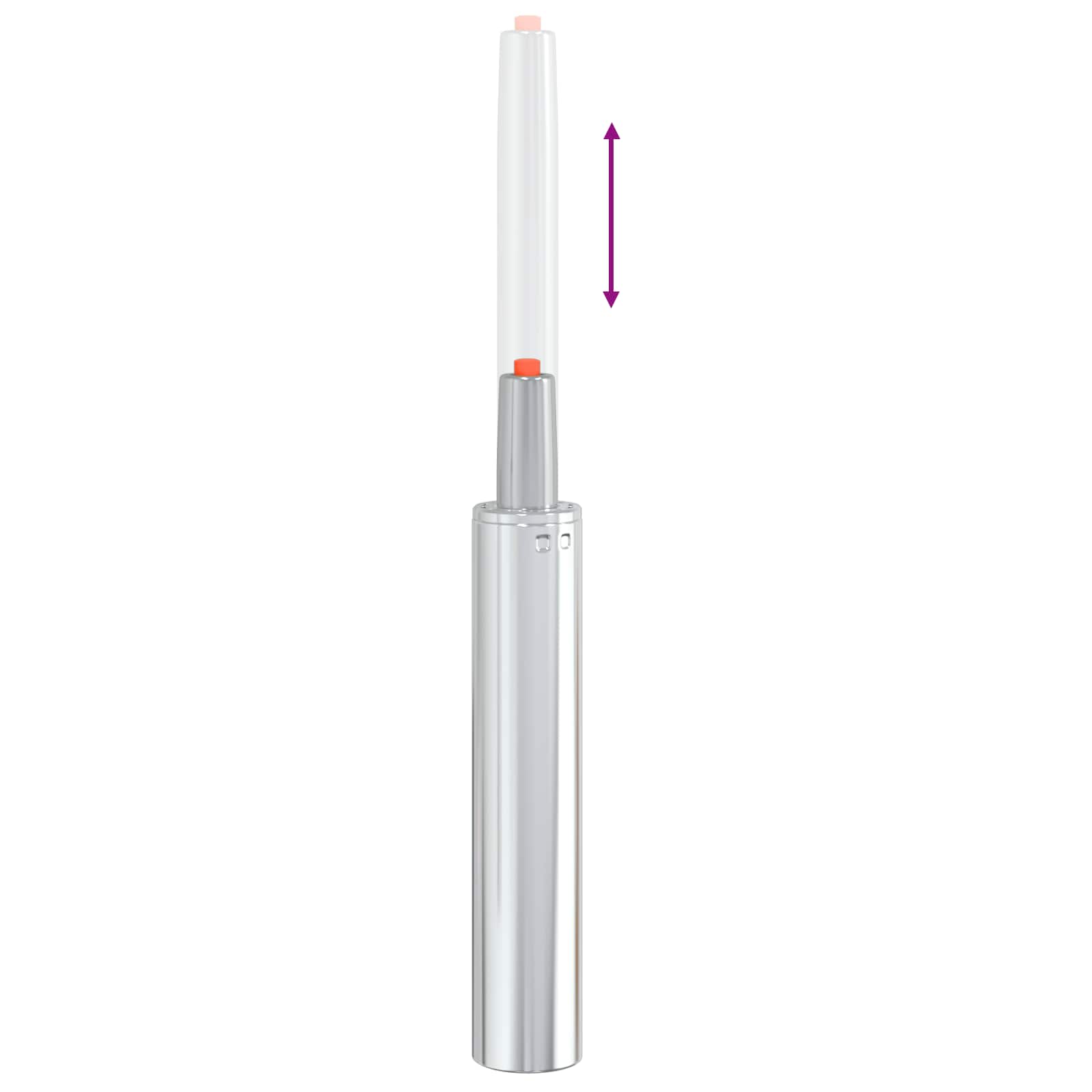 Bürostuhl Gaszylinder Chrom 15,5 cm Eisen