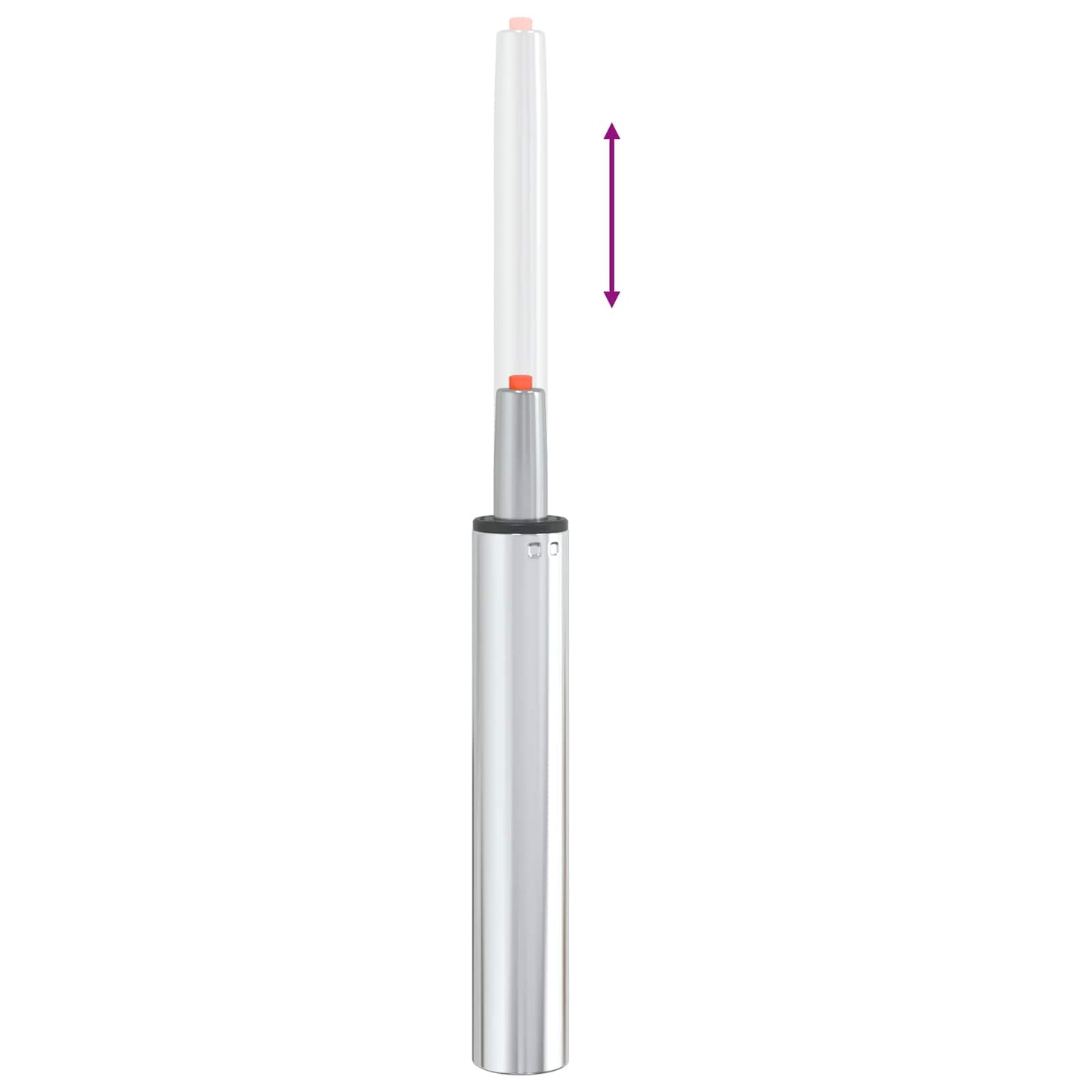 Bürostuhl Gaszylinder Chrom 18,5 cm Eisen
