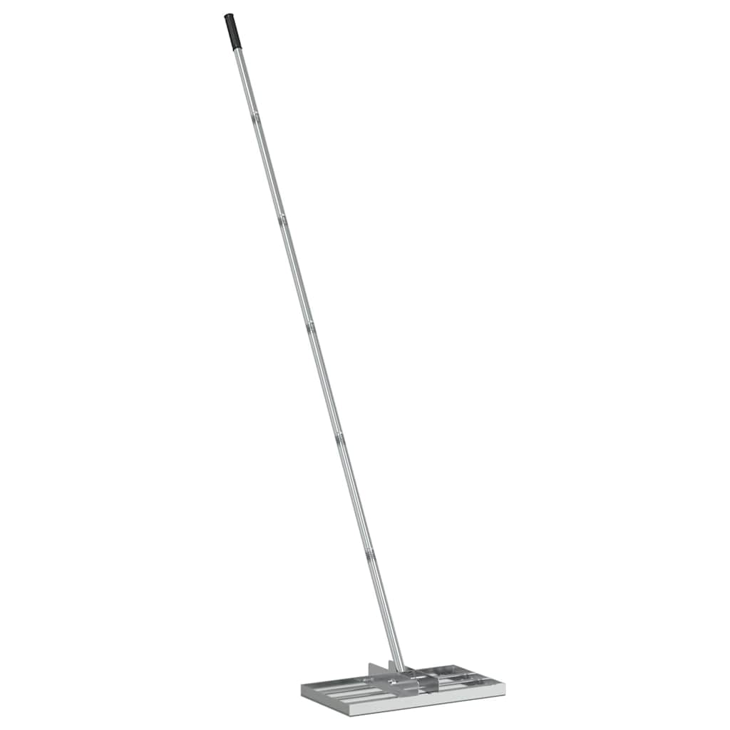 Garten-Nivellierrechen Silber 45 x 25 x 200 cm Edelstahl