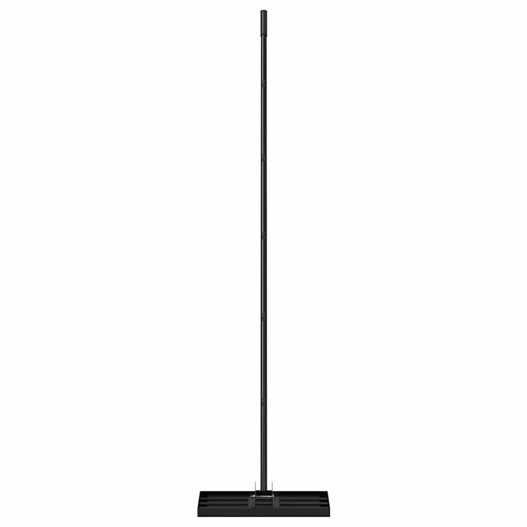 Garten-Nivellierrechen Schwarz Pulverbeschichteter Stahl