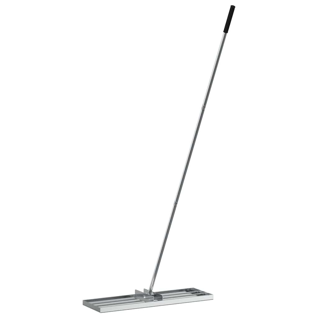 Garten Nivellierrechen Silber 75 x 25 x 200 cm Edelstahl