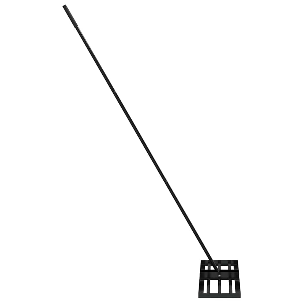 Garten Nivellierrechen Schwarz Pulverbeschichteter Stahl
