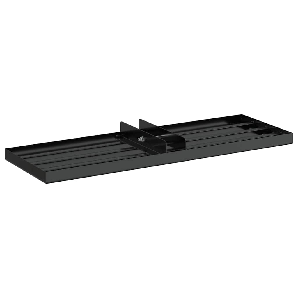 Garten Nivellierrechen Schwarz Pulverbeschichteter Stahl