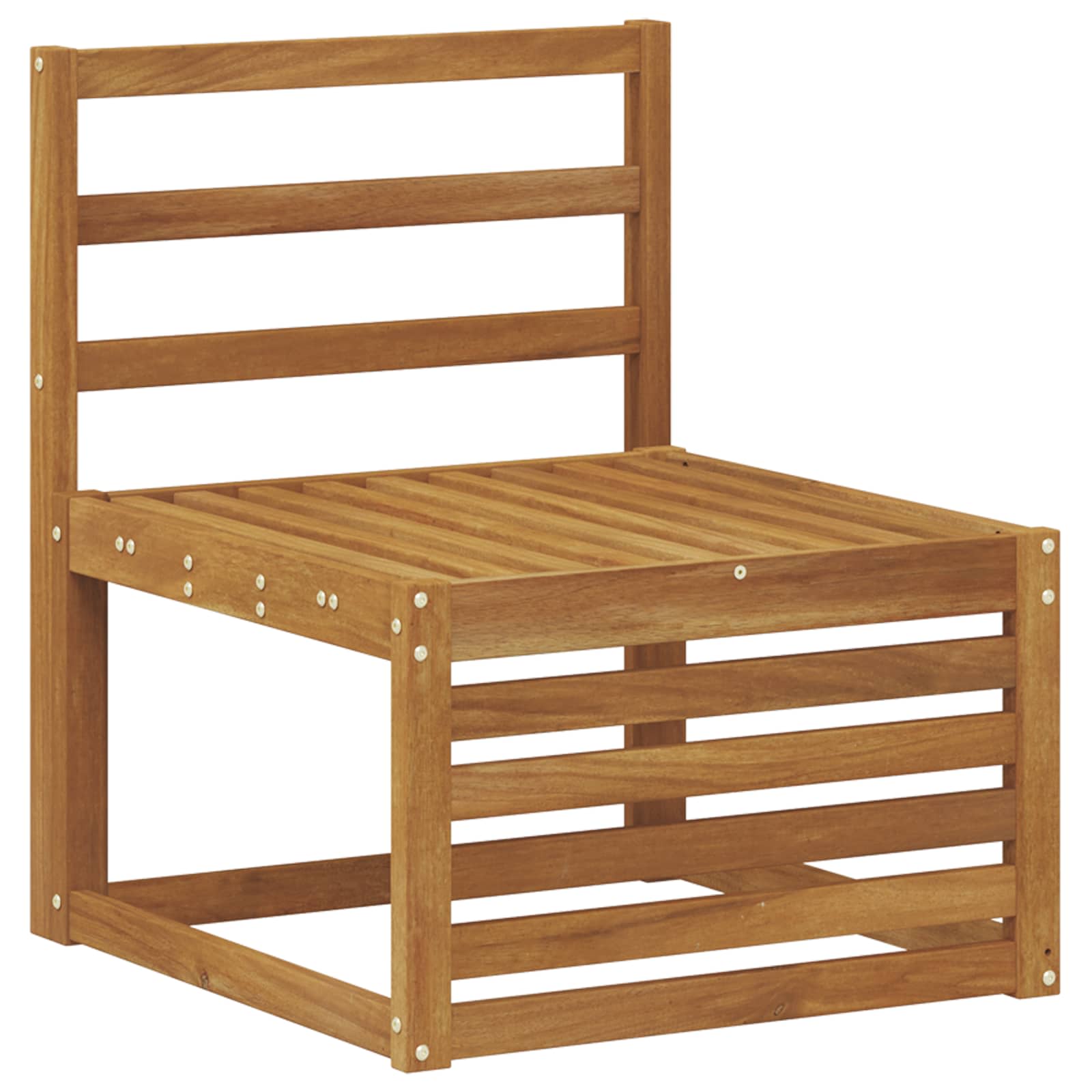 Outdoor-Sofagarnitur 5 stk. Natur Massivholz Akazie