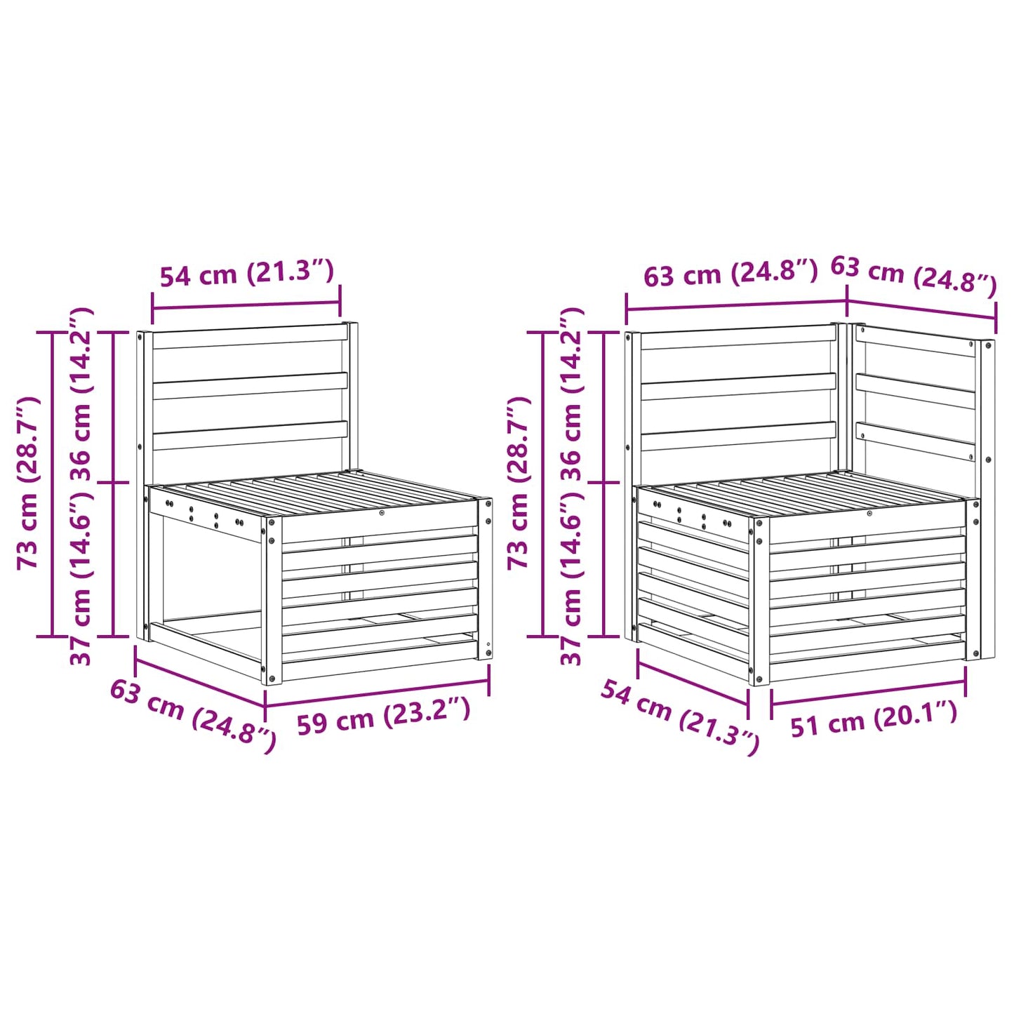 Outdoor-Sofagarnitur 5 stk. Natur Polyester