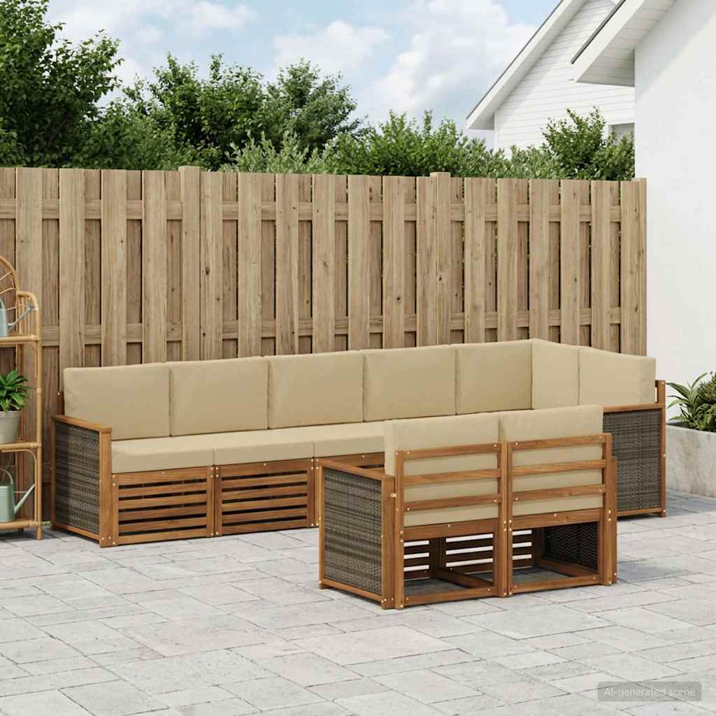 Sofagarnituren Massivholz Akazie