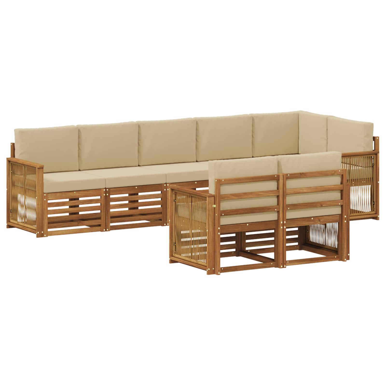 Sofagarnituren Massivholz Akazie