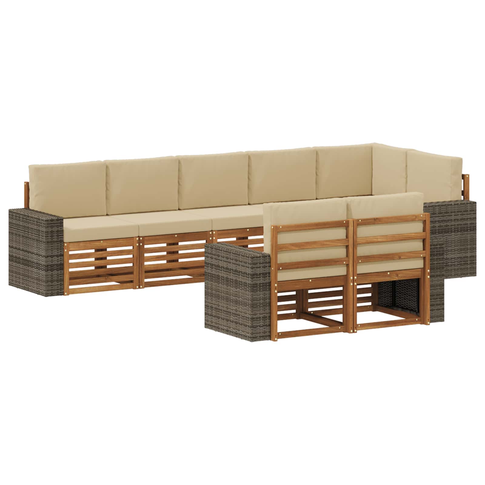 Sofagarnituren Massivholz Akazie
