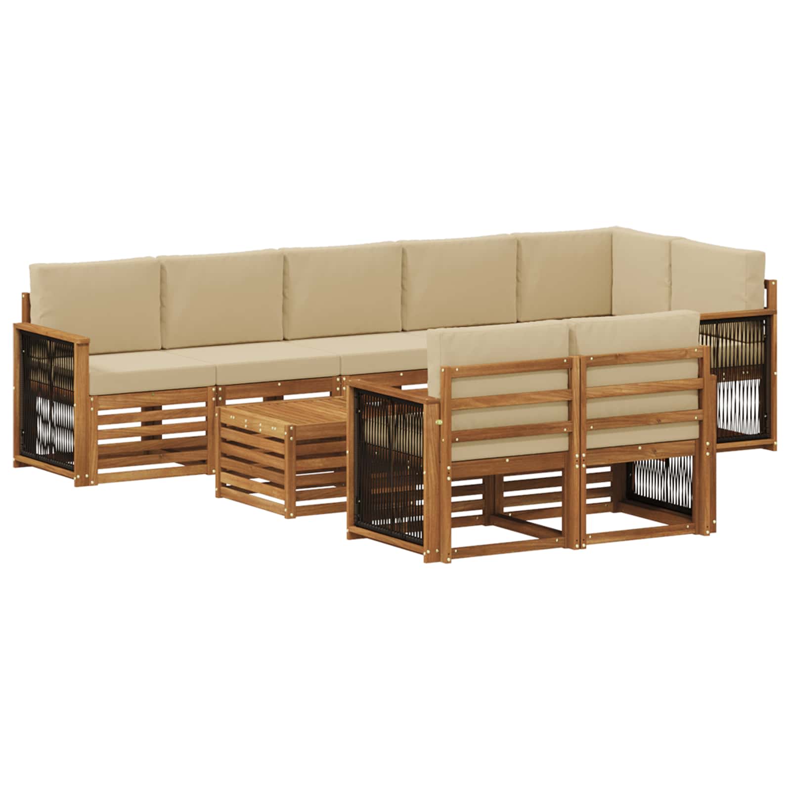 Sofagarnituren Massivholz Akazie