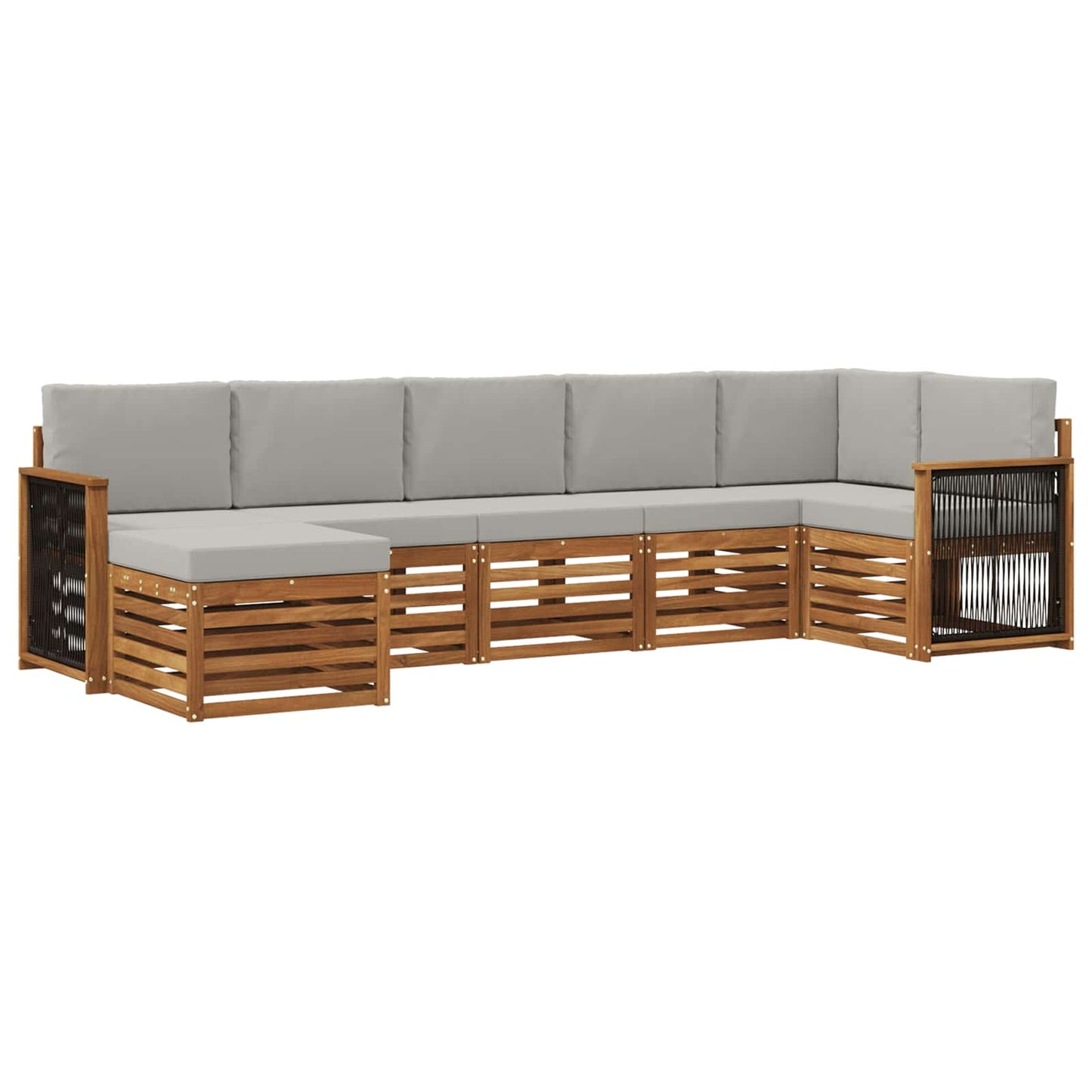 Outdoor-Sofagarnitur 6 stk.