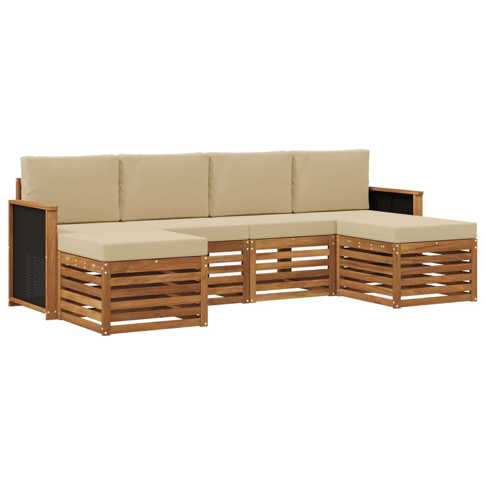 Sofagarnituren Massivholz Akazie