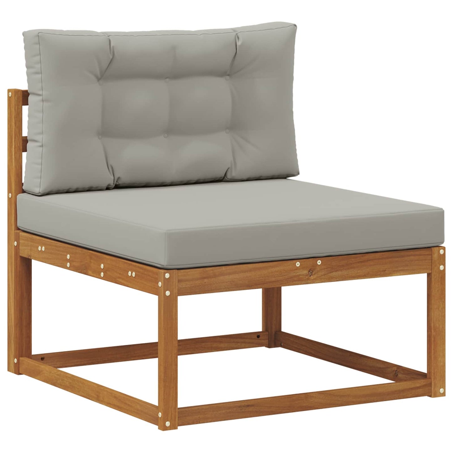 Outdoor-Sofagarnitur 3 stk. Natural and Light grey