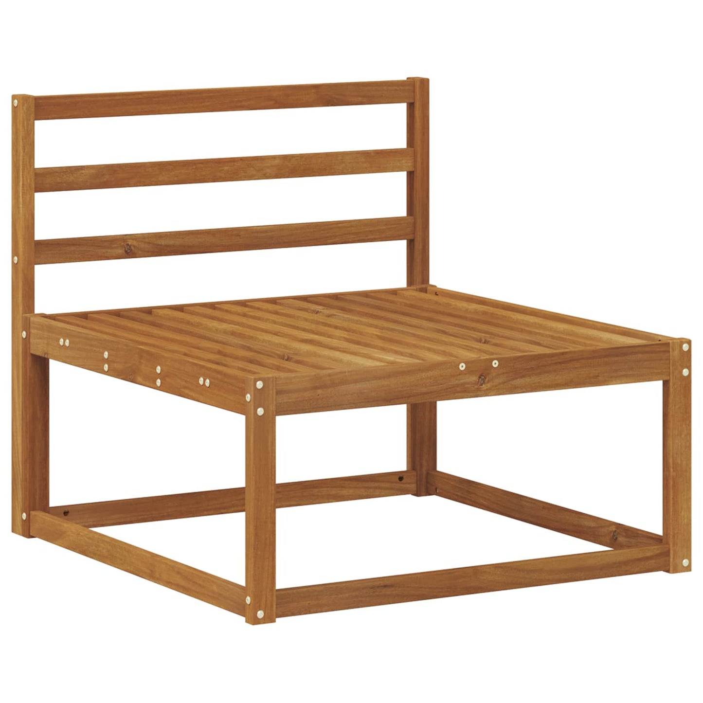 Outdoor-Sofagarnitur 6 stk. Natur Massivholz Akazie