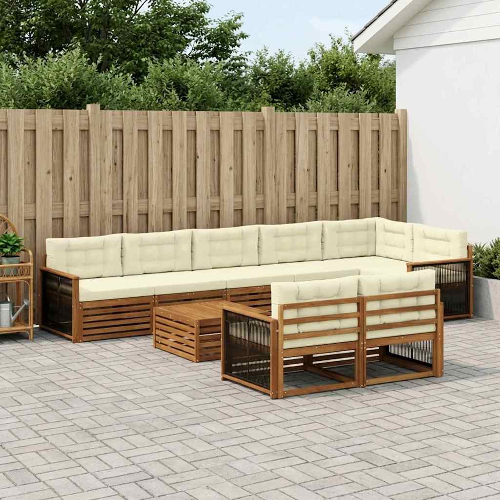 Outdoor-Sofagarnitur 9 stk.