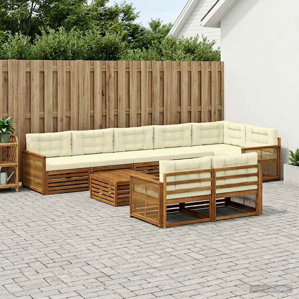 Outdoor-Sofagarnitur 9 stk.