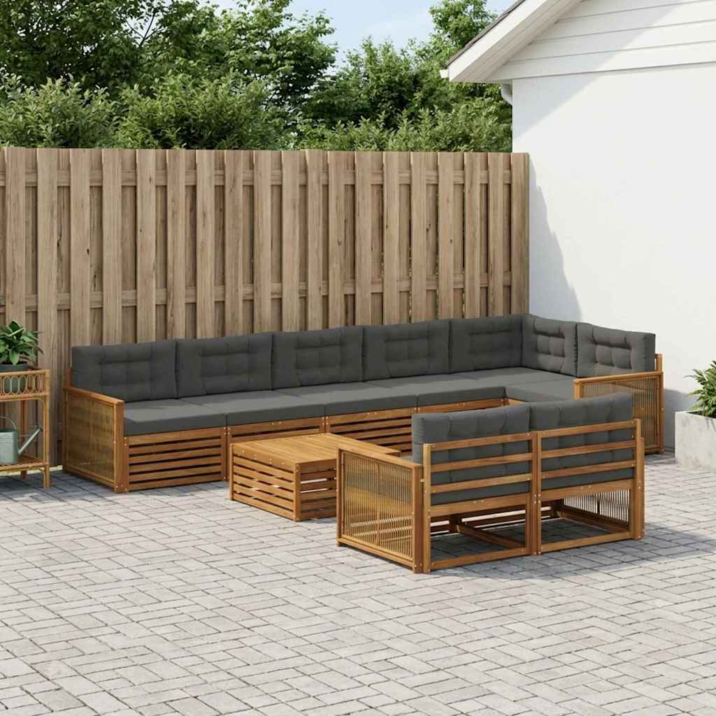 Outdoor-Sofagarnitur 9 stk.