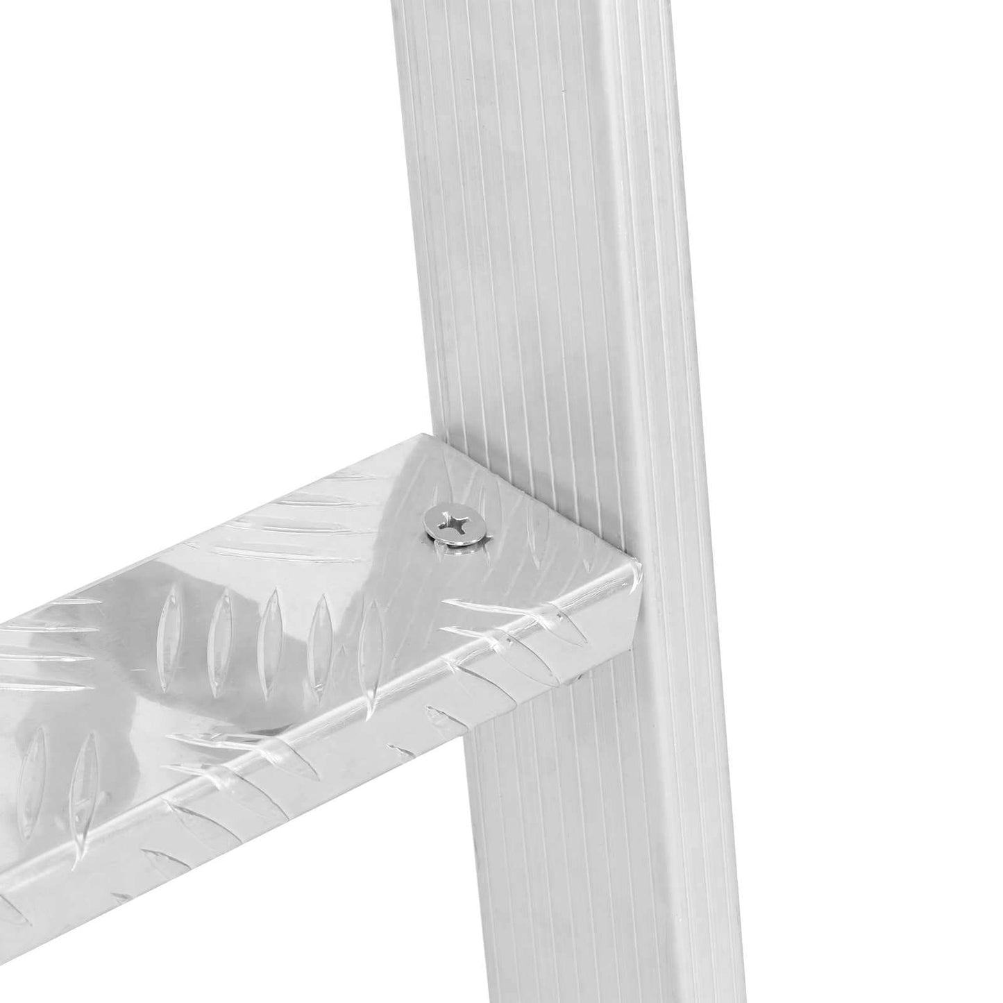 3-Step Dock Ladder Silber 58 x 77 x 144 cm Aluminium