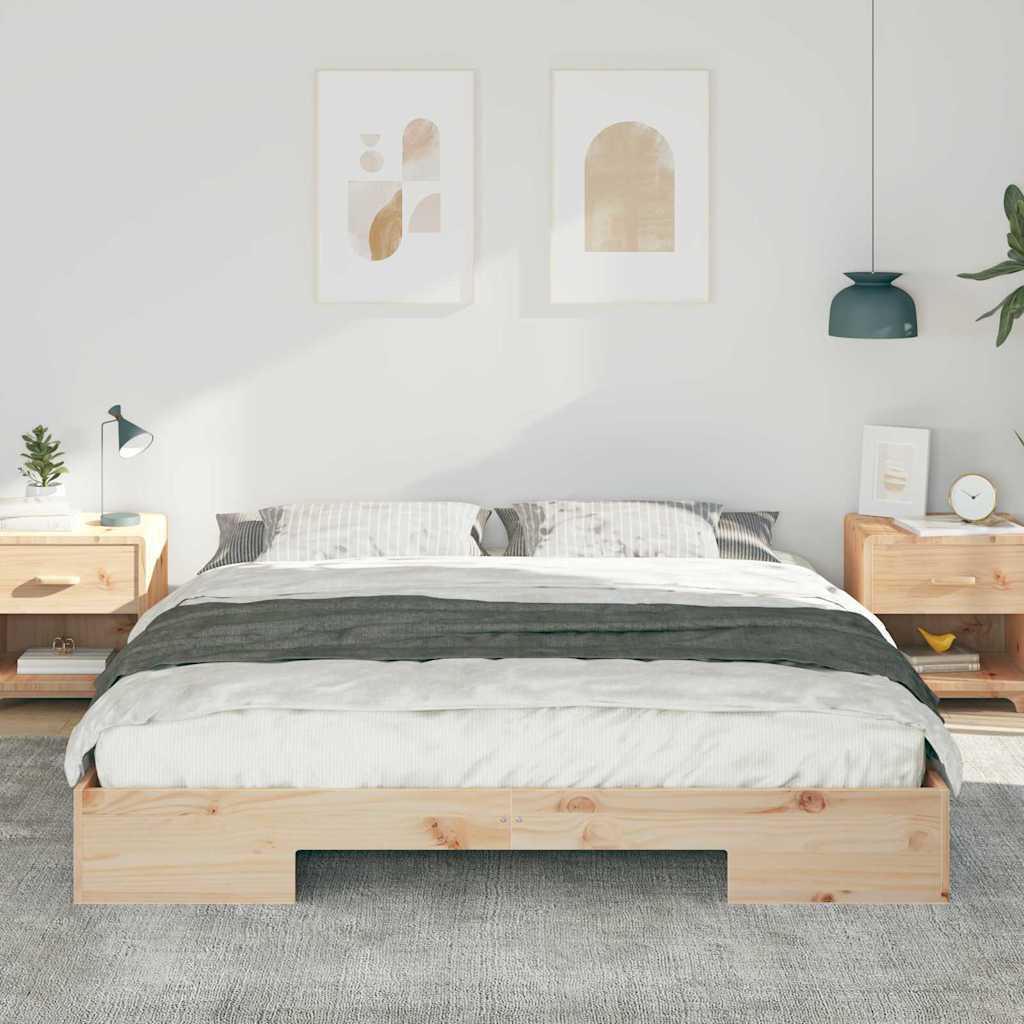 Bettgestell Braun 200 x 200 cm