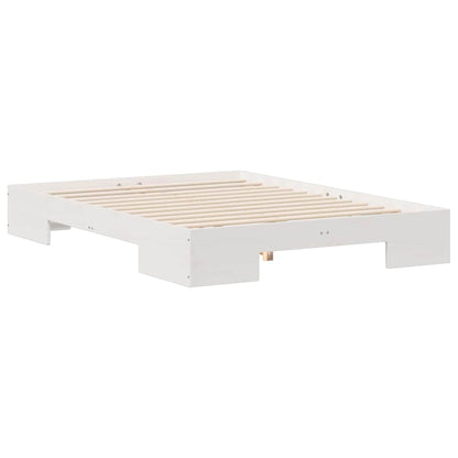 Bettgestell Weiß 140 x 190 cm
