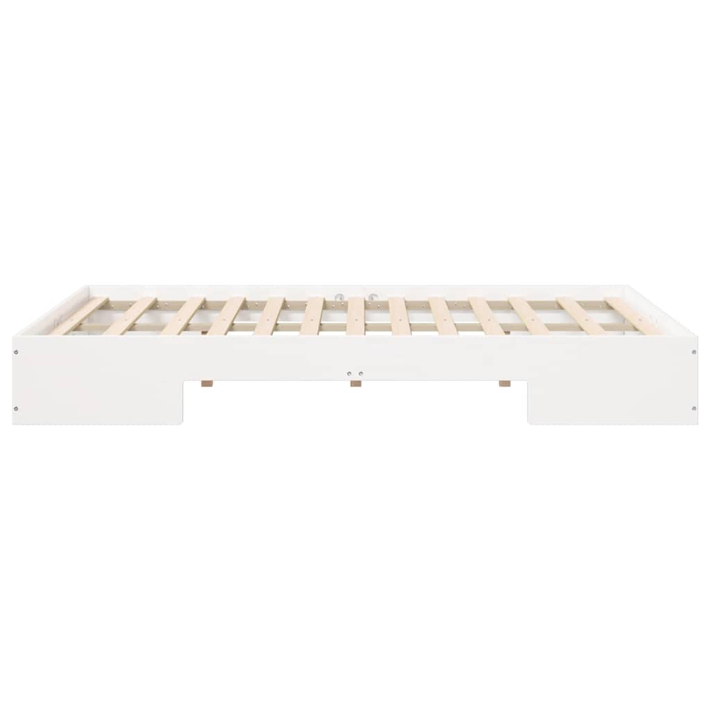 Bettgestell Weiß 140 x 190 cm