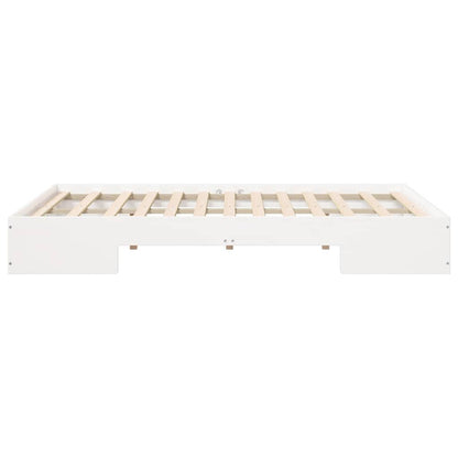 Bettgestell Weiß 140 x 190 cm